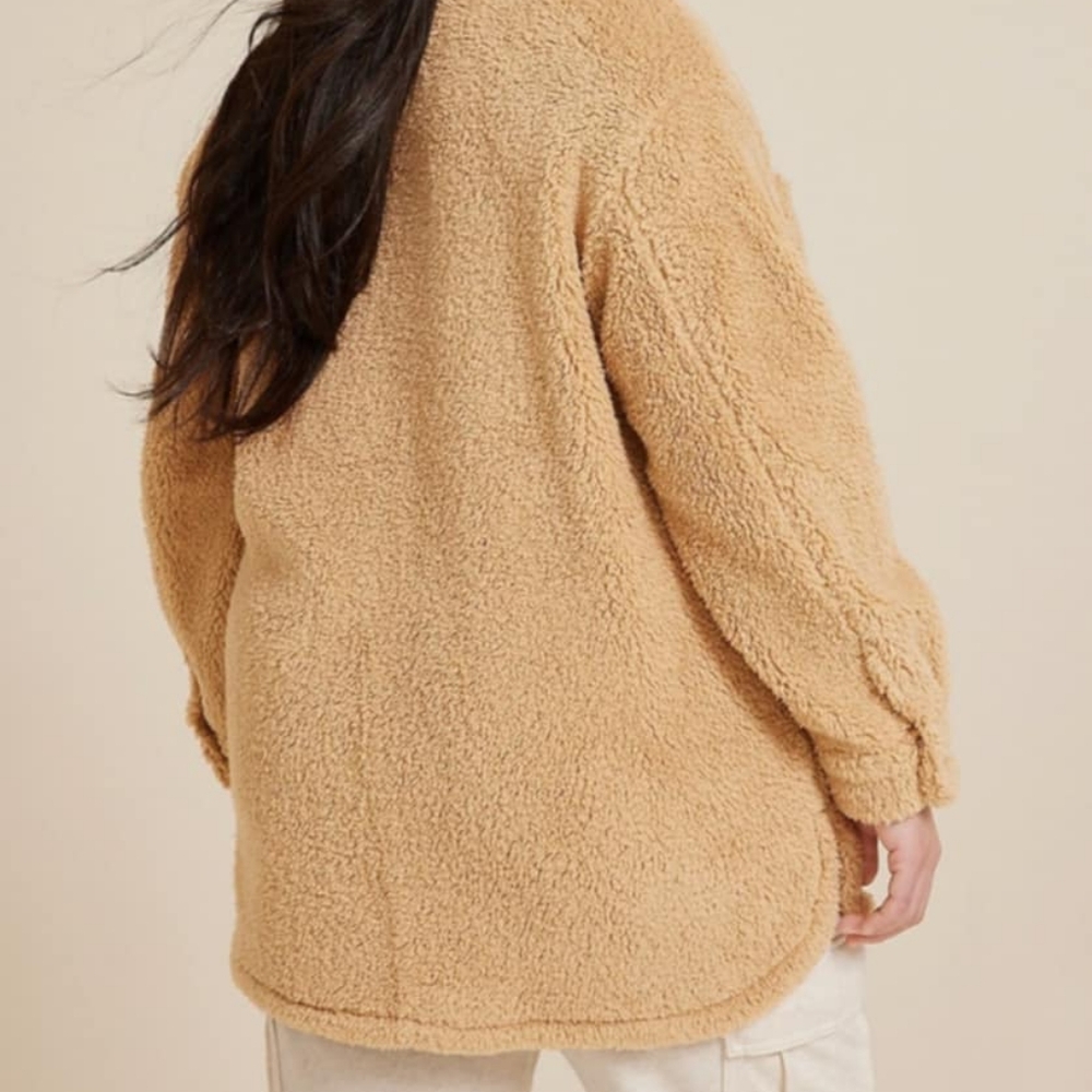 Women's Sherpa Jacket - Picture 2 of 8